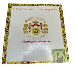 Macanudo Claybourne Cafe Exquisite Cigar Box
